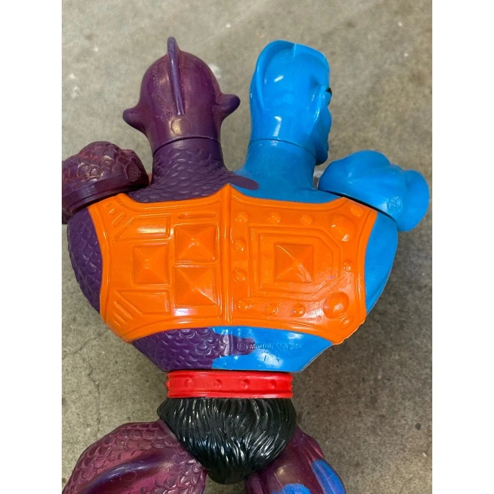Vintage 1984 Mattel Masters of the Universe Two-Bad Action Figure MOTU He-Man